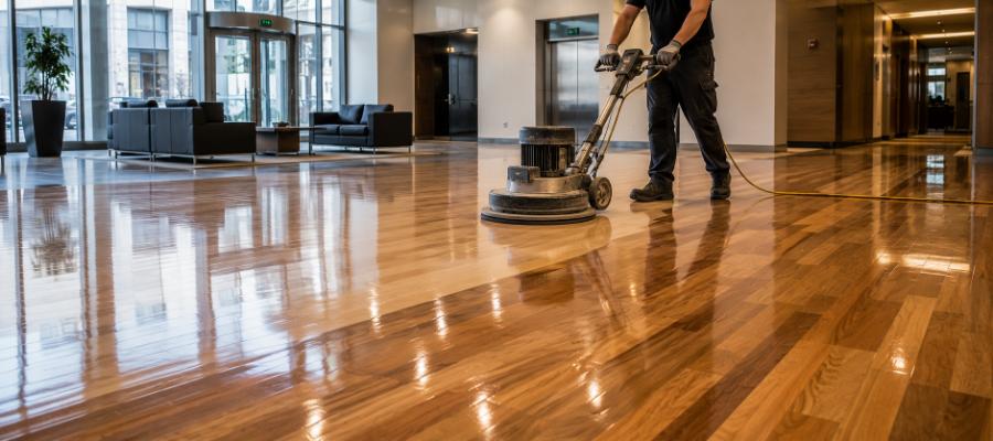 Commercial Floor Refinishing